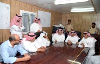 Rector Inspects Projects of the University Branch in Aflaj