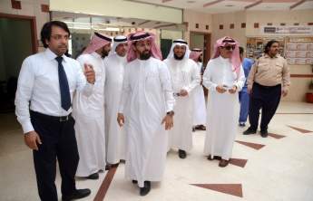 Vice-Rector Inspects the University Hospital