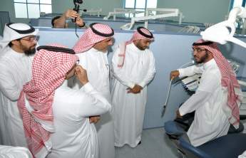 With a cost of 7759080 SAR, Rector Inaugurates the Expansion of the Dental Clinics at PSAU