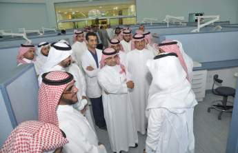 With a cost of 7759080 SAR, Rector Inaugurates the Expansion of the Dental Clinics at PSAU