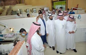 With a cost of 775908 SAR, Rector With a cost of 7759080 SAR, Rector Inaugurates the Expansion of the Dental Clinics at PSAU the Expansion of the Dental Clinics at PSAU