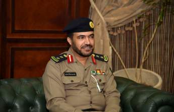 Rector Receives Head of Civil Defense in Al-Kharj  