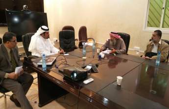 Vice-Rector of Branches Inspects Colleges of Wadi Addawasir and Slayel