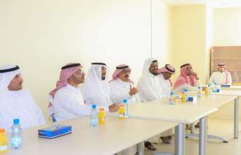 وكالة جامعة الأمير سطام بن عبدالعزيز للفروع تشارك في تدريب موظفي محافظة وادي الدواسر