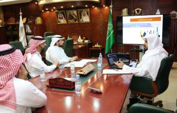 Rector Meets with Prince Nasser Institution for Research Board Members