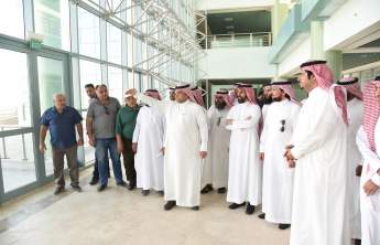 Rector Inspects the University’s Colleges in Wadi Addawasir and Slayel Provinces