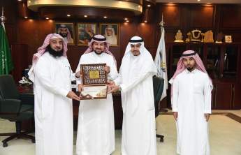 Rector Receives the 9th Annual Report of Deanship of Faculty Members and Staff Affairs