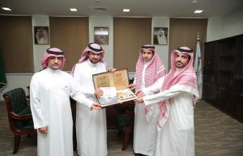 Rector Receives the Annual Report of the College of Applied Medical Sciences at Wadi Al-Dawasir