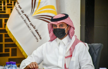 Rector Meets with His Highness Prince Saud bin Abdulaziz Al-Farhan Al Saud