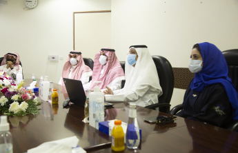 Rector Inaugurates the Department of Gastrointestinal Endoscopy at the University Hospital in Al-Kharj