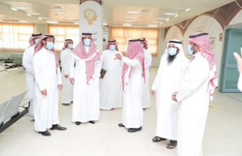 Rector in Inspection Visit to Aflaj Colleges