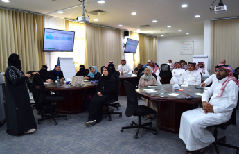 The launch of the program 'Fundamentals of Academic Program Accreditation' at the Deanship of Development and Quality