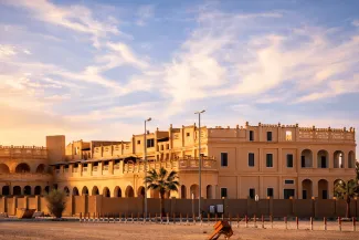 قصر الملك عبدالعزيز من الخارج