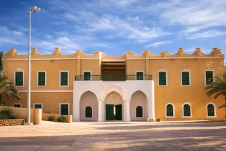 قصر الملك عبدالعزيز من الداخل