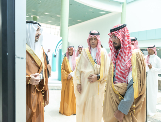 H.R.H. Governor of Al-Kharj Visits PSAU