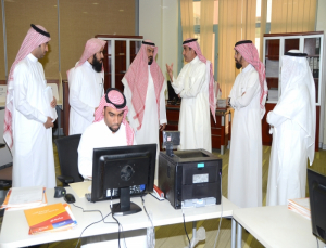 Rector Inspects Deanship of Admission and Registration