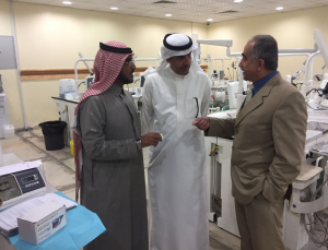 Rector Visits College of Dentistry and Inspects the Educational and External Clinics