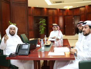 Rector Meets with Prince Nasser Institution for Research Board Members