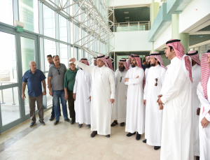 Rector Inspects the University’s Colleges in Wadi Addawasir and Slayel Provinces