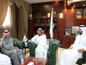 Rector Receives Vice Rector of Imam Abdul Rahman University 