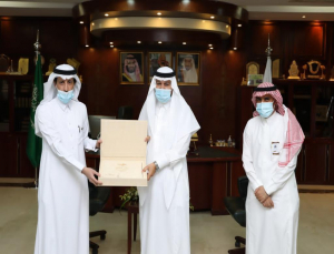 Rector Receives the Annual Report of the Preparatory Year Deanship