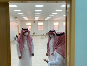 Rector Visits College of Educatin In Wadi Ad-Dawasir